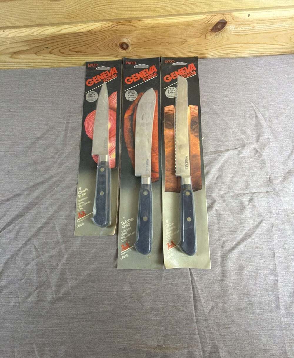 Ekco Geneva Forge 3-Piece Kitchen Knife Set